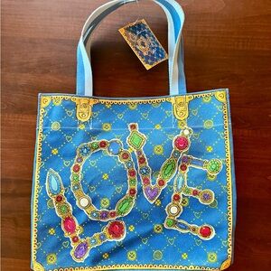 Brighton Glittering Love Tote Bag